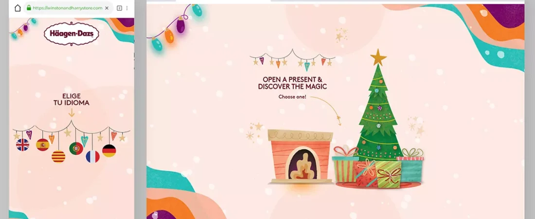 Activación digital | Häagen Dazs Christmas Delight